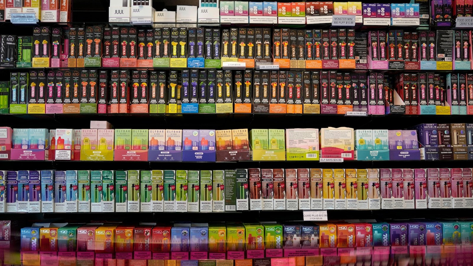 New Yorku 5 ELF vapere disturbances and other fruit and dollette the candy