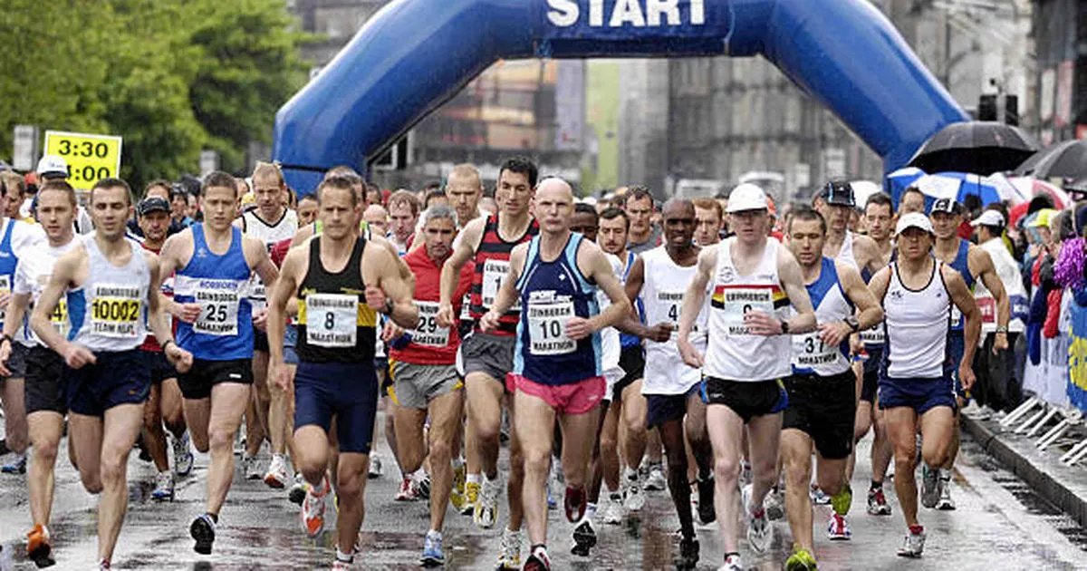 The Marathon Edinburgh are you doing this weekend but how much does it take it on train?