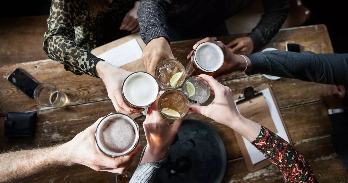 The risk dare can be cut from drinking less than a drink