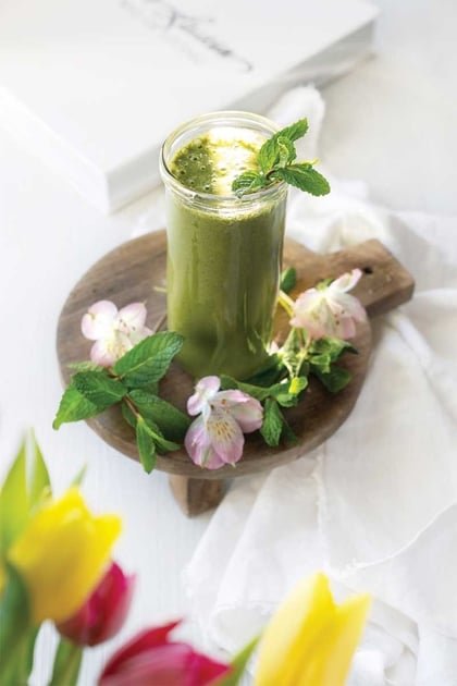 Mint Matcha Smootie