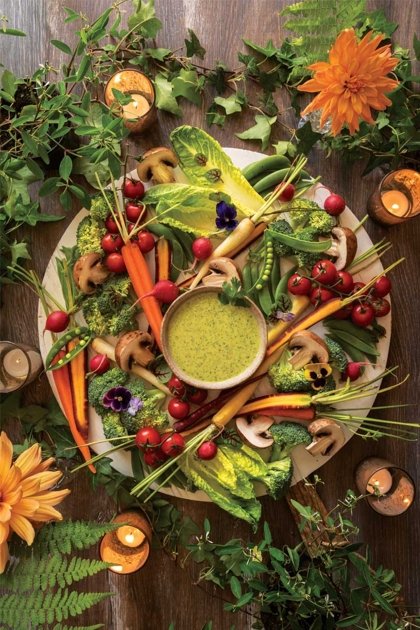 Brawned Garden with cilantro and zime clothes